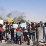 ديالى: تظاهرة احتجاجية جديدة لسوء الخدمات وقطع طريق رئيسي في المحافظة