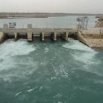 الثرثار ترتوي بالموجة الفيضانية القادمة من سد الموصل