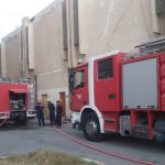 الدفاع المدني تسيطر على حادث حريق اندلع داخل معمل سمنت في ميسان