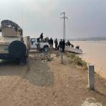 مديرية الاستخبارات العسكرية أعلنت انقاذ عائلة حاصرتها السيول في كركوك